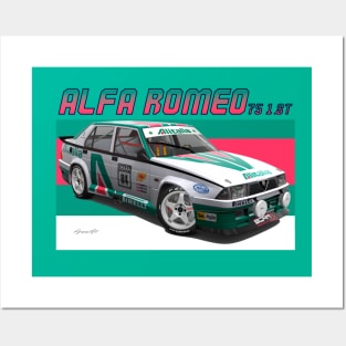 Alfa Romeo 75 Posters and Art